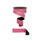 D’Lux 1.5" Fuchsia/Pink Glitter Wired Ribbon – Fine Sparkle Fused Fabric Ribbon for Christmas-LX309783